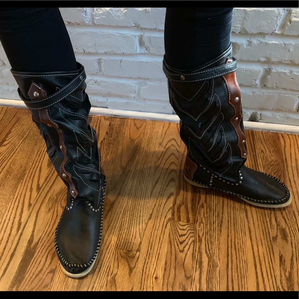 Italian Leather Hector Riccione Boots